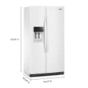 36-inch Counter Depth Side-by-Side Refrigerator with TruCool™ System view 15