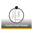 36-inch Counter Depth Side-by-Side Refrigerator with TruCool™ System view 2