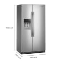 36-inch Counter Depth Side-by-Side Refrigerator with TruCool™ System view 4