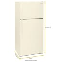 28-inch Wide Top Freezer Refrigerator - 14 Cu. Ft. view 4