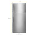 28-inch Wide Top Freezer Refrigerator - 14 cu. ft. view 7