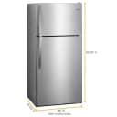 28-inch Wide Top Freezer Refrigerator - 14 cu. ft. view 8