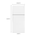 30" Wide Top-Freezer Refrigerator view 2