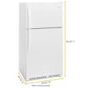 33-inch Wide Top Freezer Refrigerator - 20 cu. ft. view 7