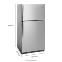 33-inch Wide Top Freezer Refrigerator - 20 cu. ft. view 11