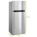 28-inch Wide Refrigerator Compatible With The EZ Connect Icemaker Kit – 18 Cu. Ft. view 9