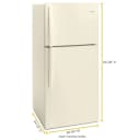 30-inch Wide Top Freezer Refrigerator - 19 Cu. Ft. view 3
