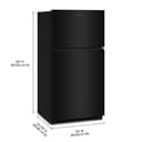 Whirlpool® 32.8-inch Wide Top Freezer Refrigerator with Total Coverage Cooling- 21.3 Cu. Ft. view 15