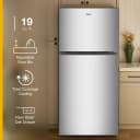 Whirlpool® 30-inch Wide Top Freezer Refrigerator with Total Coverage Cooling- 19 Cu. Ft. view 2