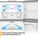 Whirlpool® 30-inch Wide Top Freezer Refrigerator with Total Coverage Cooling- 19 Cu. Ft. view 7
