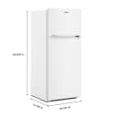 28-inch Wide Top-Freezer Refrigerator - 16.3 Cu. Ft. view 13