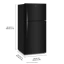 Whirlpool® 30-inch Wide Top Freezer Refrigerator with Total Coverage Cooling- 19 Cu. Ft. view 11