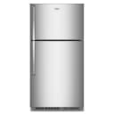 Whirlpool® 32.8-inch Wide Top Freezer Refrigerator with Total Coverage Cooling- 21.3 Cu. Ft. view 1