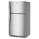 Whirlpool® 32.8-inch Wide Top Freezer Refrigerator with Total Coverage Cooling- 21.3 Cu. Ft. view 4