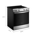 30-inch Electric Range with No Preheat and Slow Cook Modes view 16