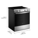 30-inch Electric Range with No Preheat and Slow Cook Modes view 18