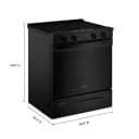 30-inch Electric Smart Range with Air Cooking Technology view 14