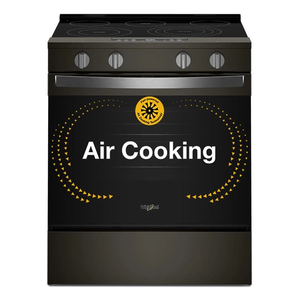 30-inch Electric Smart Range with Air Cooking Technology