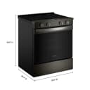 30-inch Electric Smart Range with Air Cooking Technology view 27
