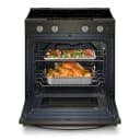 30-inch Smart Slide in Electric Range with Air Cooking Technology, No Preheat Air Fry, WipeClean™ Coating, Steam/Self Clean and High Speed Preheat view 20