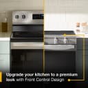 30-inch Smart Slide in Electric Range with Air Cooking Technology, No Preheat Air Fry, WipeClean™ Coating, Steam/Self Clean and High Speed Preheat view 15