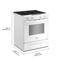 30-inch Gas Range with No Preheat and Slow Cook Modes view 19