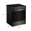 30-inch Smart Slide In Gas Range with Air Cooking Technology, No Preheat Air Fry, Steam/Self Clean and High Speed Preheat view 27