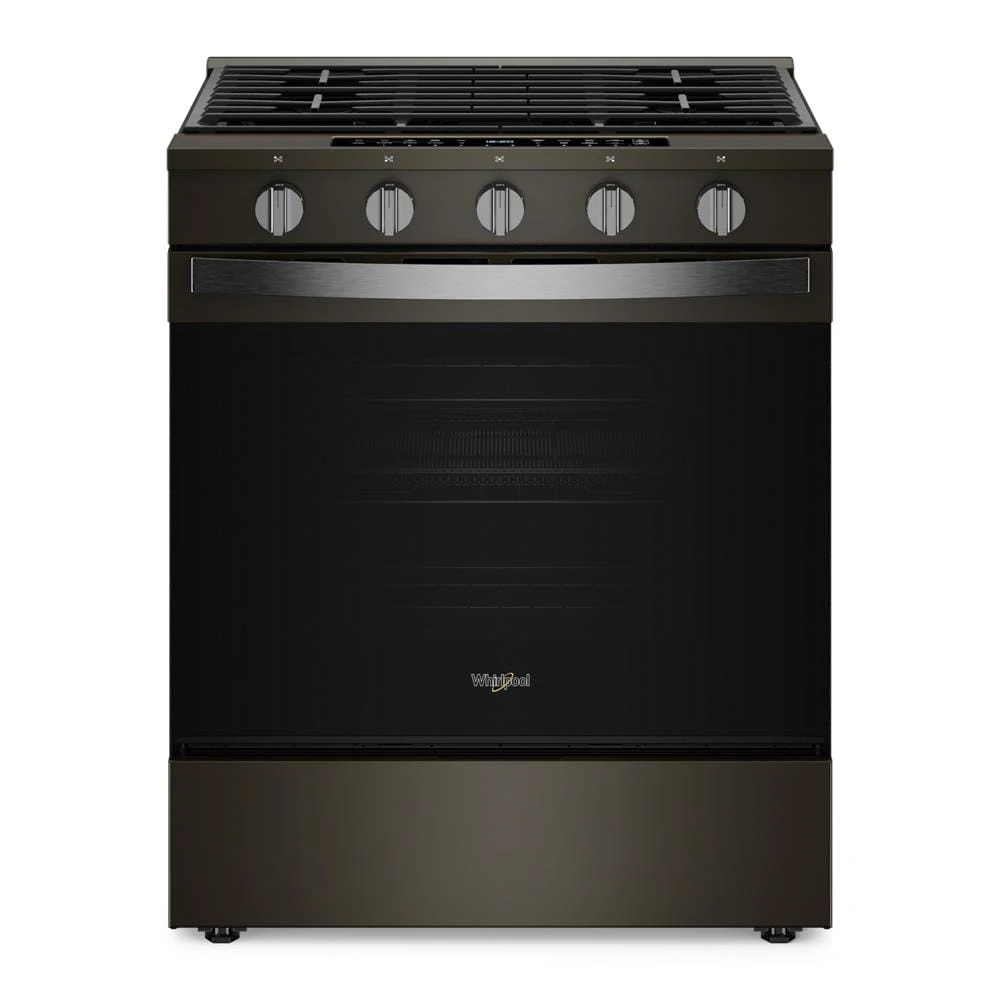 30-inch Smart Slide In Gas Range with Air Cooking Technology, No Preheat Air Fry, Steam/Self Clean and High Speed Preheat