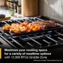 30-inch Smart Slide In Gas Range with Air Cooking Technology, No Preheat Air Fry, Steam/Self Clean and High Speed Preheat view 4