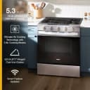 30-inch Smart Slide In Gas Range with Air Cooking Technology, No Preheat Air Fry, Steam/Self Clean and High Speed Preheat view 23