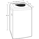 Spacemaker 2.1 Cu. Ft. Stationary Washer with Stainless Steel Basket view 7