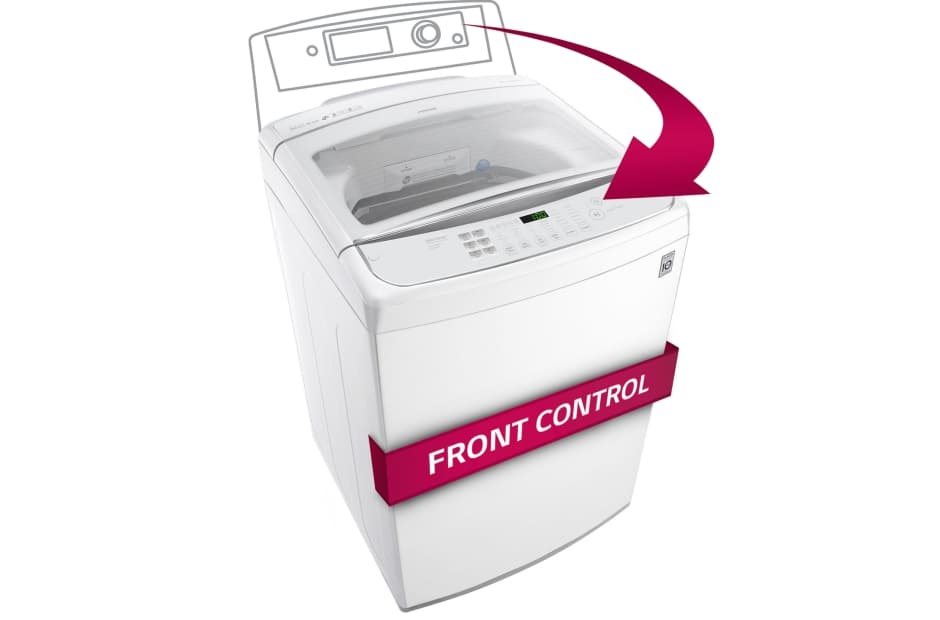 5.0 cu. ft. Large Smart wi-fi Enabled Front Control Top Load Washer with TurboWash®