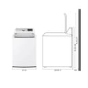 5.5 cu.ft. Mega Capacity Smart wi-fi Enabled Top Load Washer with TurboWash3D™ Technology view 10