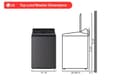 5.0 Cu. Ft. Mega Capacity Smart Top Load Washer With Impeller, Easyunload™ & Ai Sensing view 19