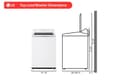 5.0 Cu. Ft. Mega Capacity Smart Top Load Washer With Impeller, Easyunload™ & Ai Sensing view 19