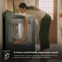 4.8 Cu. Ft. Mega Capacity Smart Top Load Washer With 4-way® Agitator, Easyunload™ & Ai Sensing view 3