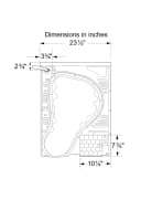 500 Series condenser tumble dryer24'' view 10