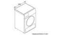 800 Series condenser tumble dryer24'' view 18
