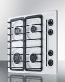 24" Wide 4-Burner Gas Cooktop view 2