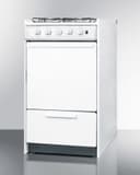 20" Wide Gas Range view 2