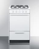 20" Wide Gas Range view 3