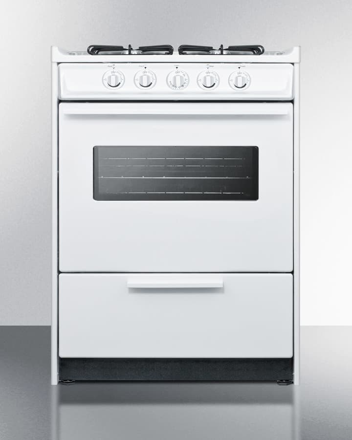 24" Wide Gas Range
