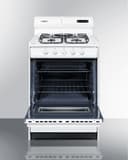 24" Wide Gas Range view 5