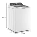 4.7-4.8 Cu. Ft. Top Load Washer with 2 in 1 Removable Agitator view 6