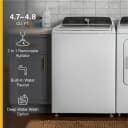 4.7-4.8 Cu. Ft. Top Load Washer with 2 in 1 Removable Agitator view 8