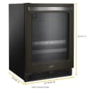 24-inch Wide Undercounter Beverage Center - 5.2 cu. ft. view 7