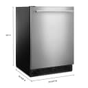 24-inch Wide Undercounter Refrigerator with Towel Bar Handle - 5.1 cu. ft. view 6