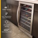 24-inch Wide Undercounter Wine Center with 46-Bottle Wine Storage view 8