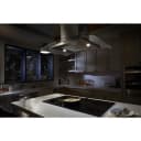 36" Curved Glass Island Mount Range Hood view 19