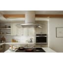 36" Curved Glass Island Mount Range Hood view 17